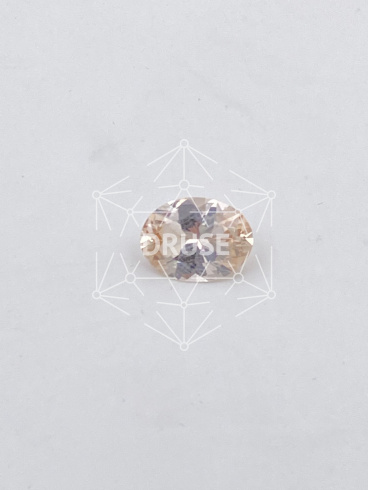 Топаз винный овал 15,8х11,8мм. (9,3ct)