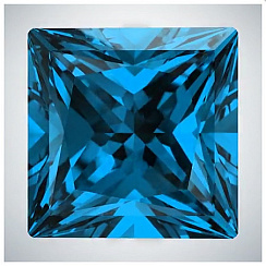 Топаз лондон квадрат 7х7мм каре