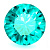 Нанокристалл параиба круг 7,0мм (цвет 1167)