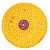  Круг муслиновый желтый 152х6х12 SHANGHAI