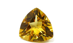 Цитрин триллион 10х10х10мм 