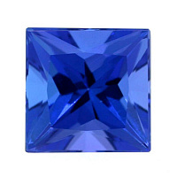 Шпинель синяя квадрат 4,5х4,5мм (цвет 39)