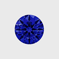 Шпинель синяя круг 3,25мм (цвет 39)