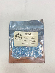 Лот №1 (Шпинель аква круг 1,50мм. - 1000шт.)