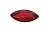 Корунд рубин маркиз 5х2,5мм (цвет 49)