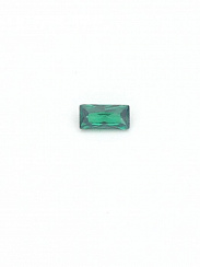 Фианит зеленый багет 14х7мм (цвет 28)