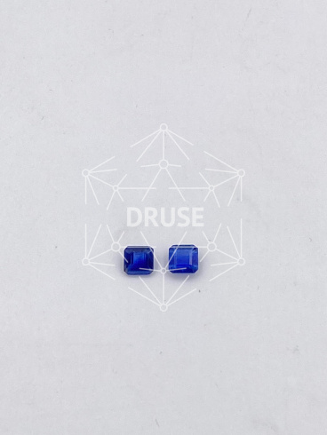 Кианит октагон 5х5мм. (1,64ct) пара
