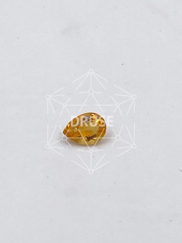 Цитрин медовый груша 9,3х6,8мм. (1,46ct)