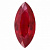 Корунд рубин маркиз 13х5мм (цвет 48)