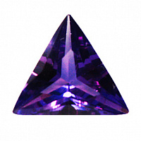 Фианит аметист треугольник 12х12х12мм (цвет 23)
