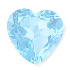 Топаз светлый sky сердце 15х15х15мм 