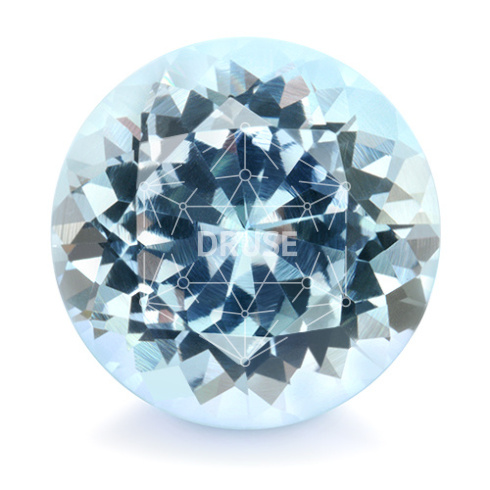 Топаз светлый sky круг 5,25мм тем.