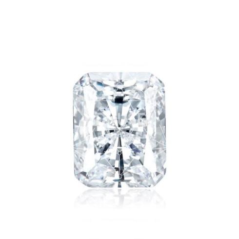 Муассанит октагон 8х6мм каре (цвет "G-D'' высшей категории)