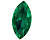 Нанокристалл изумрудный маркиз 10х5мм (цвет 64)