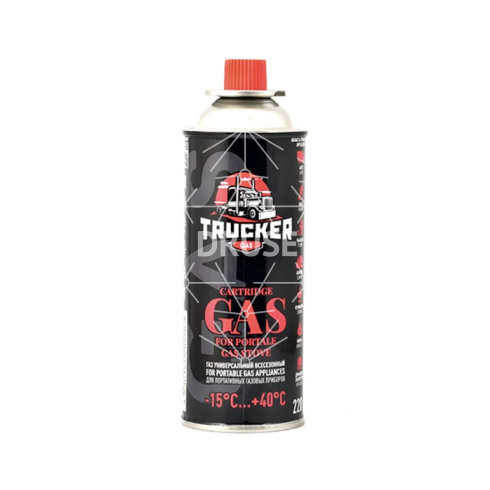 Газ для цанговых пьезогорелок TRUCKER 520 мл