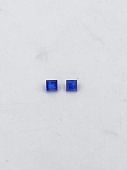 Кианит квадрат 4х4мм. (0,93ct) пара