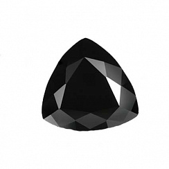 Фианит черный триллион 16х16х16мм