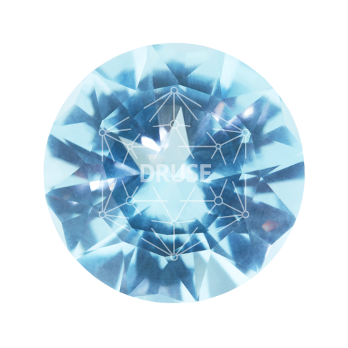 Нанокристалл голубой круг 1,5мм (цвет 73)