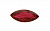 Корунд рубин маркиз 14х7мм (цвет 48)