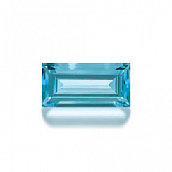 Шпинель аква багет 6х3мм Swarovski