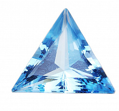 Топаз насыщенный swiss треугольник 5х5х5мм