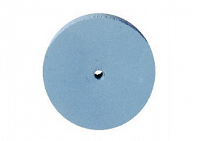 Резинка силиконовая голубая диск 22х3 мм.