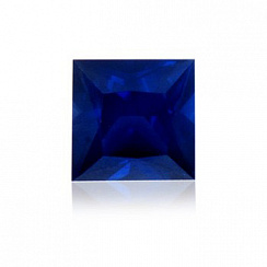 Шпинель синяя квадрат 4,5х4,5мм (цвет 40)