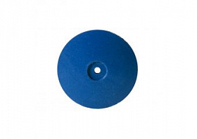 Резинка силиконовая синяя линза 22 мм.