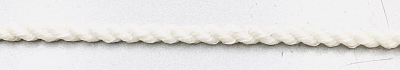 Шнурок нейлоновый "Белый" №10 (4,0 мм)