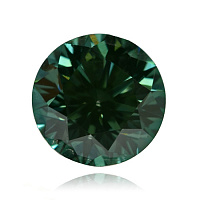 Фианит зеленый круг 1,5мм (цвет 29)