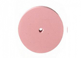 Резинка силиконовая розовая диск 22х3 мм.