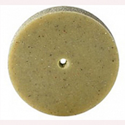 Резинка EVE пемзовая желто-зеленая диск 22х3мм R22Pm