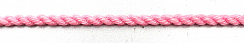 Шнурок нейлоновый "PINK" №10 (4,0 мм)