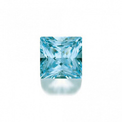 Шпинель аква квадрат 2х2мм Swarovski