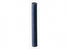 Резинка силиконовая цилиндр-стержень черная 23х3 мм средняя №63