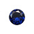 Шпинель синяя круг 7,5мм (цвет 40)