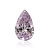 Фианит лаванда груша 20х15мм (цвет 03)