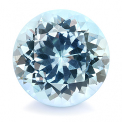 Топаз светлый sky круг 19,5мм