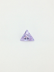 Фианит лаванда треугольник 9х9х9мм