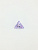 Фианит лаванда треугольник 9х9х9мм