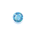 Фианит Plexi blue круг 2,00мм Swarovski