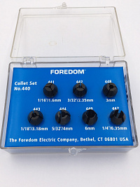 Набор цанг для наконечника FOREDOM 44 (5шт.)
