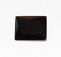 Фианит черный багет 14х7мм