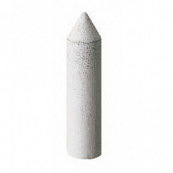 Резинка силикон. белая конус 24х6мм. №100 S6