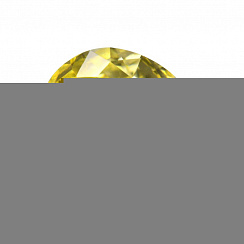 Фианит желтый груша 20х15мм (цвет 08)