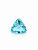 Алпанит светло-голубой триллион 16х16х16мм (цвет 74)