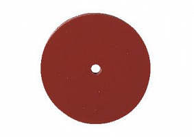 Резинка силиконовая красная диск 22х3мм.